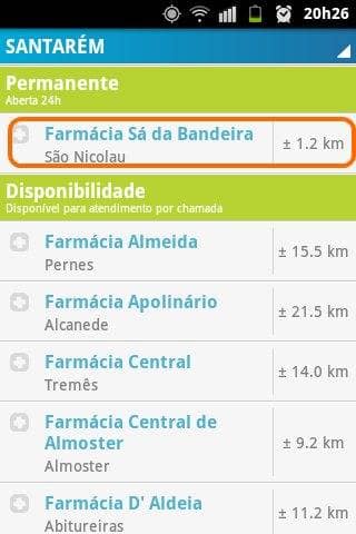 Farmácias de Serviço no Android