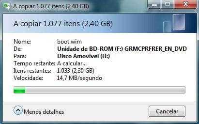 Criar uma Pen USB com boot em 15 minutos para instalar Windows